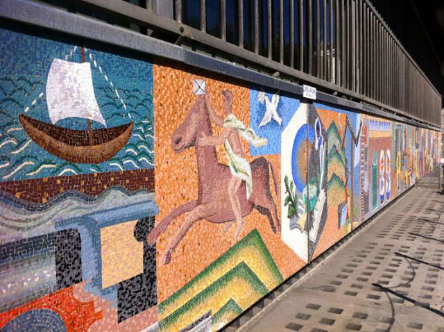 Il Mosaico del palazzo delle poste  - Alessandria | Secret World Trip Planner