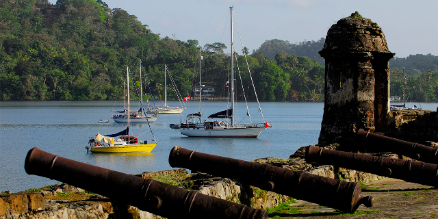 La città di Portobelo — Distretto di Portobelo