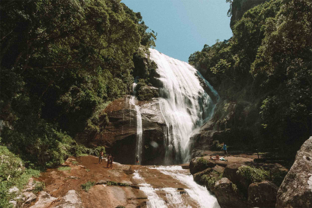 La cascata di Cachoeira do Gato  — Ilhabela - San Paolo