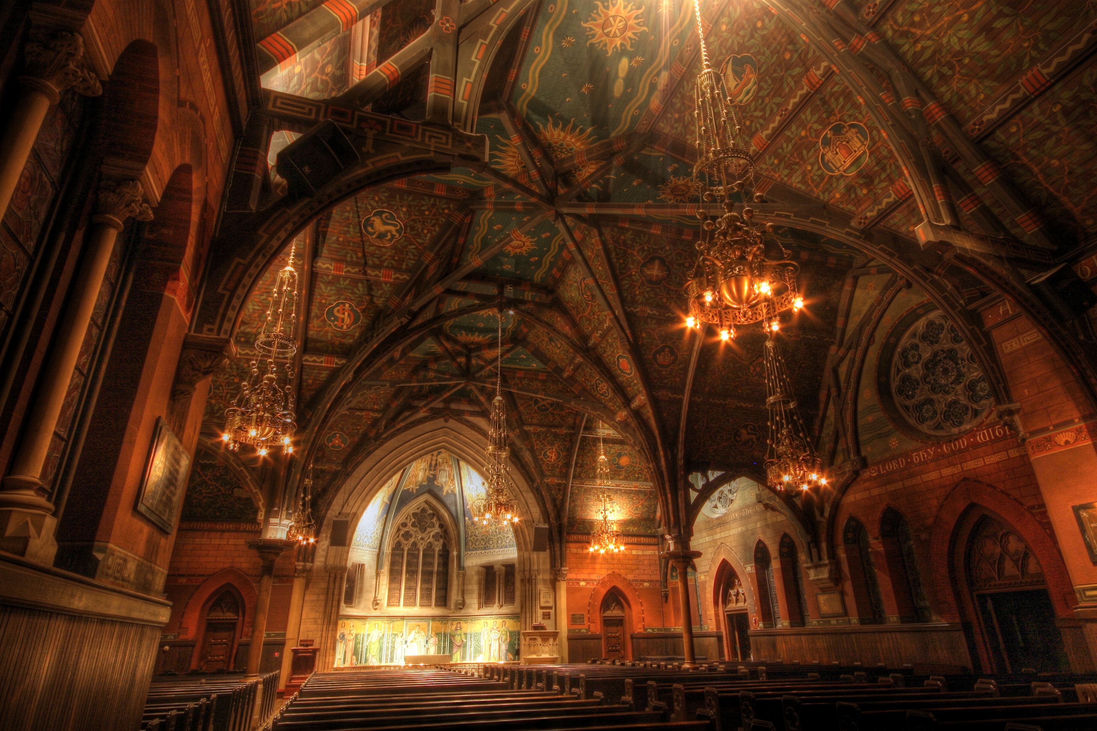 Cornell University’s Sage Chapel — Ithaca