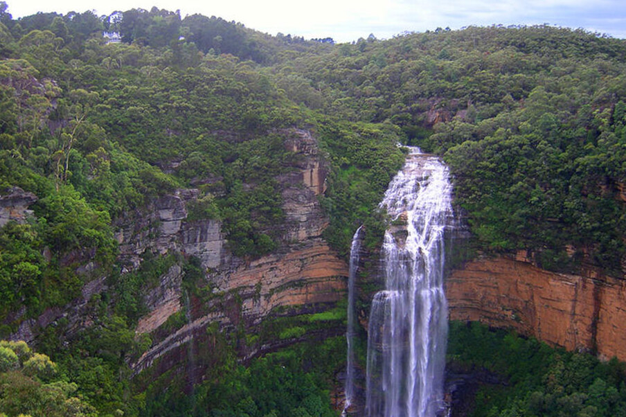 Wentworth Fall,a charming village in the Blue Mountains — Blue Mountains National Park