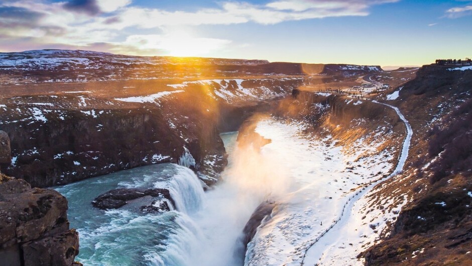 Island | Gullfoss, der majestätische Wasserfall — Gullfoss