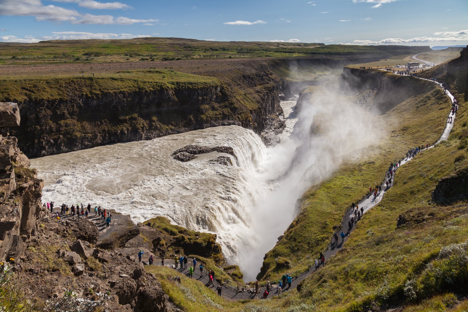 Island | Gullfoss, der majestätische Wasserfall - Gullfoss | Secret World Trip Planner