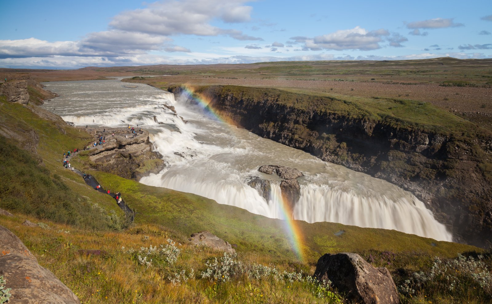 Island | Gullfoss, der majestätische Wasserfall - Gullfoss | Secret World Trip Planner
