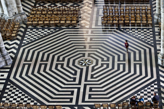 Amiens Cathedral Labyrinth - Amiens | Secret World Trip Planner