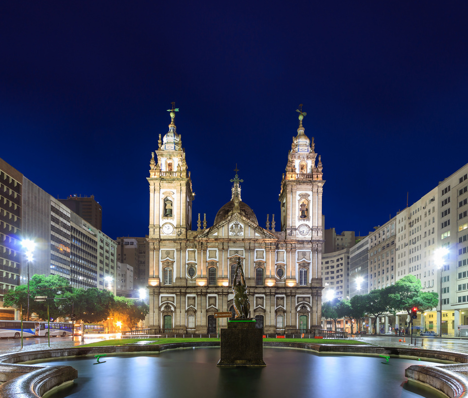 Die Kirche von Candelária - Rio de Janeiro — Rio de Janeiro - RJ