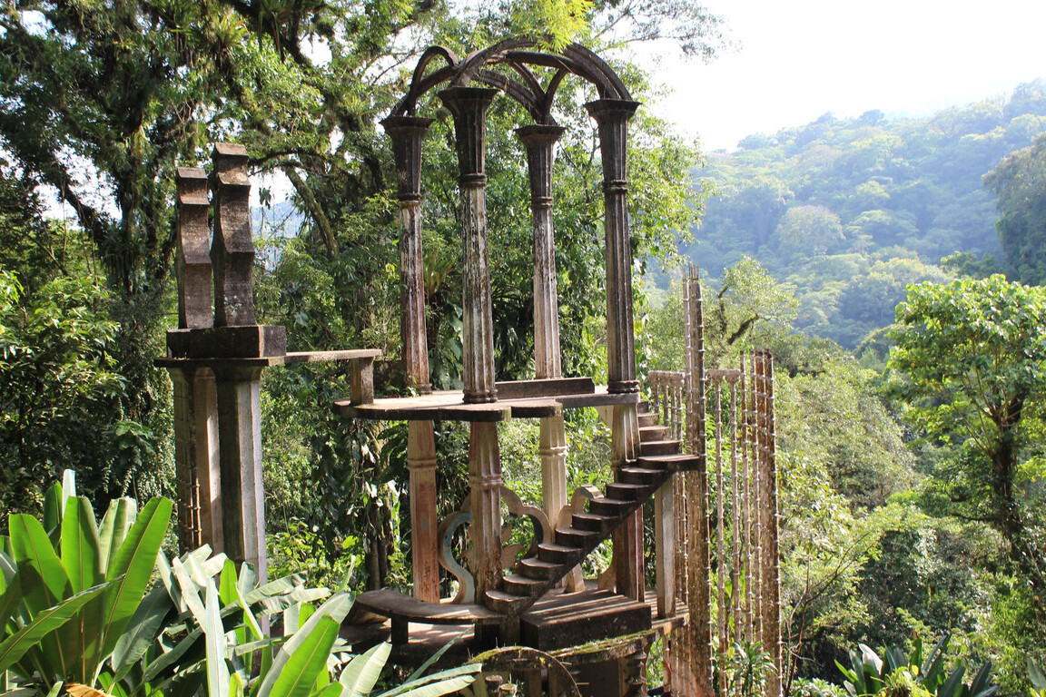 Las Pozas,ein Garten des englischen Dichters Edward James — Xilitla