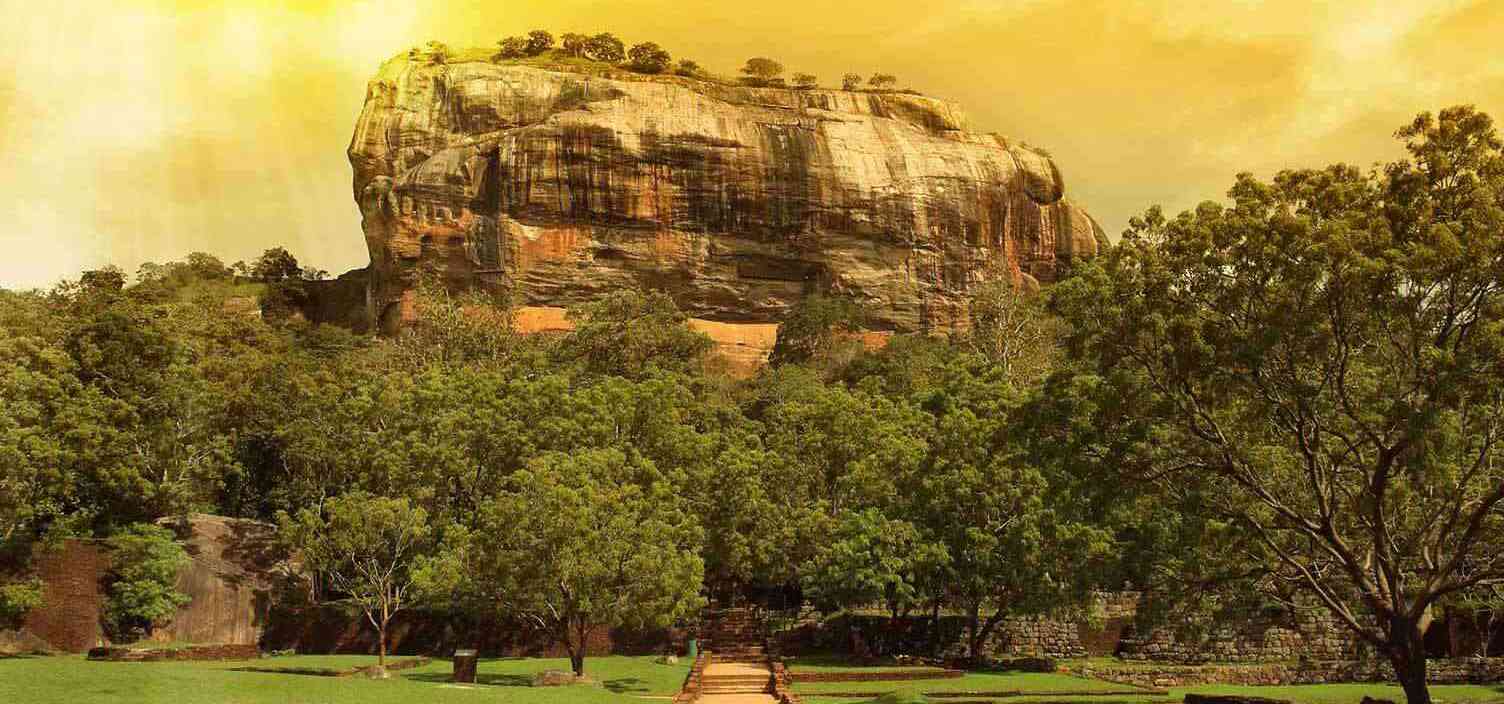 Die antike Stadt Sigiriya in Sri Lanka — Sigiriya