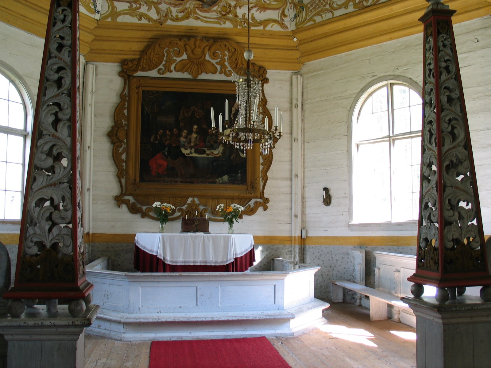 Paltamo: die Paltaniemi-Kirche der Malerei - Paltaniementie 851 | Secret World Trip Planner
