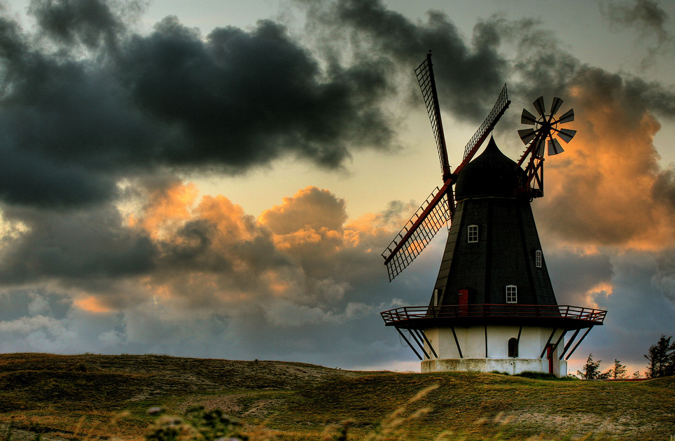 Sønderho: Die Mühle — Fanø