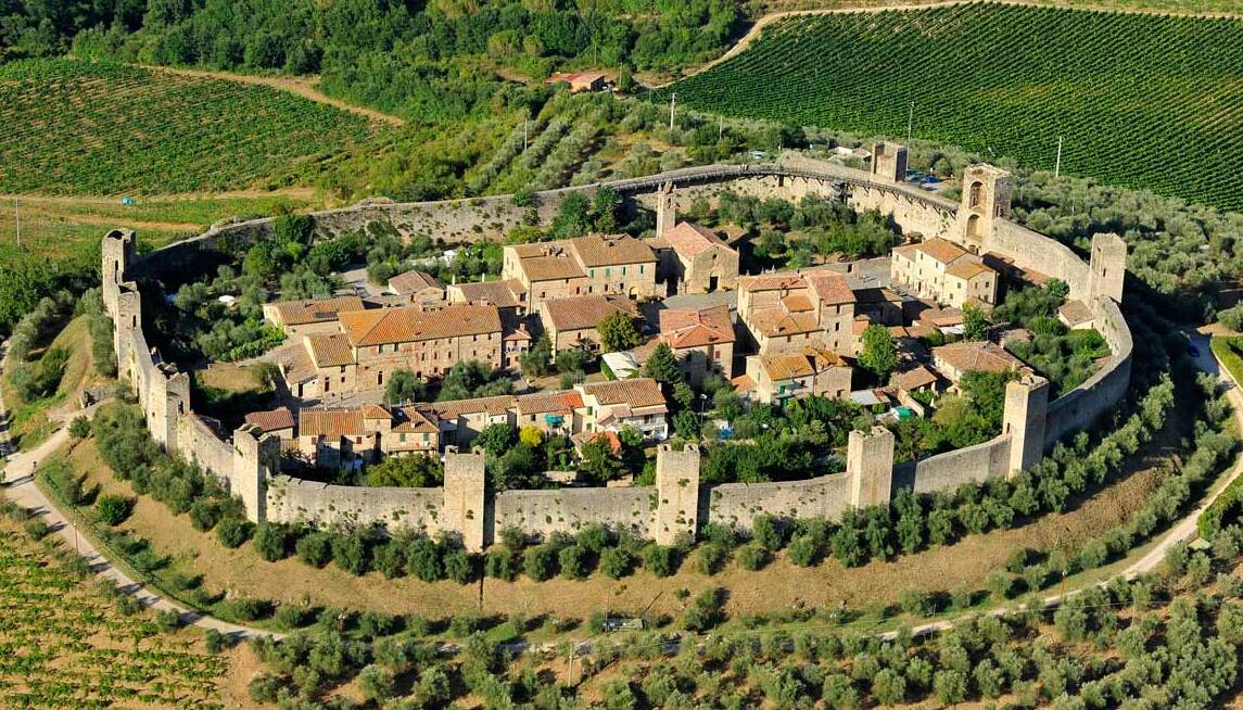 Monteriggioni, एक तेजस्वी गाउँ नजिकै Siena - Monteriggioni | Secret World Trip Planner