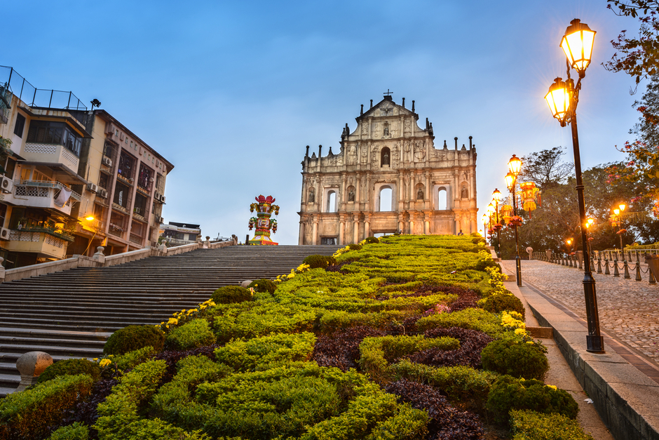 The old centre of Macau — Macau Island
