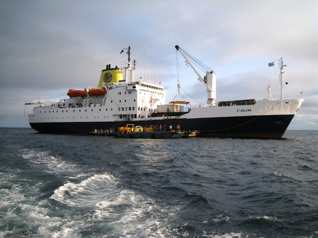 St Helena and the Royal Mail Ship — Jamestown
