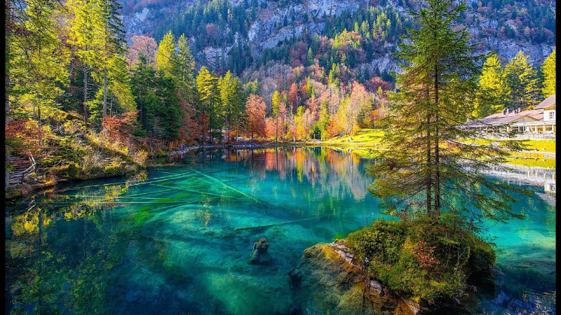 Lake Blausee — Kandergrund