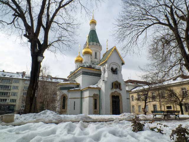 La Chiesa Russa di San Nicola — Sofia