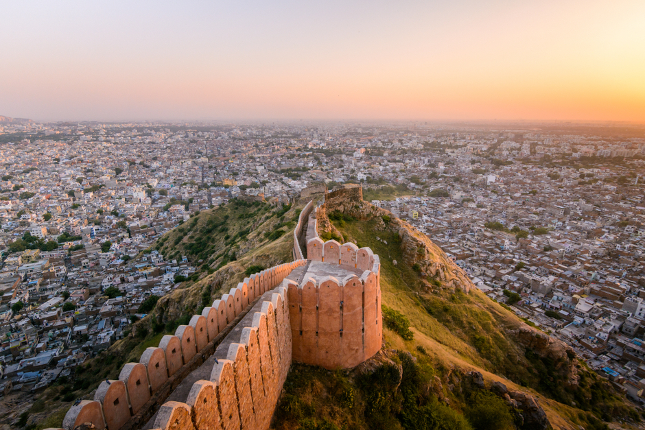 Jaipur und sein Meisterwerk: Das Nahargarh Fort. — Jaipur