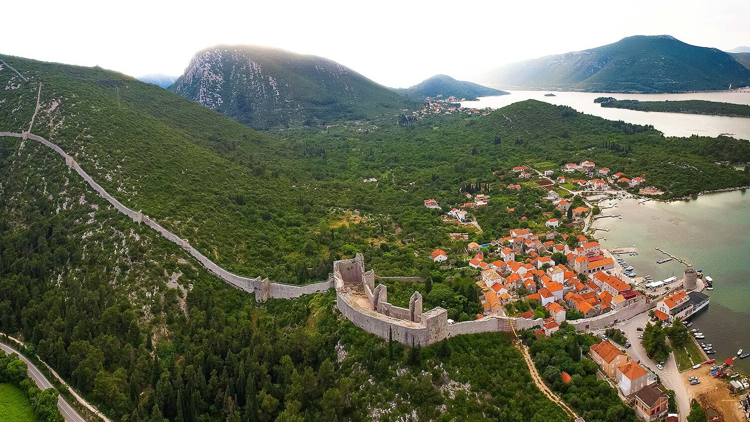 Ston: the longest fortified wall in the world - Secret World — Stagno