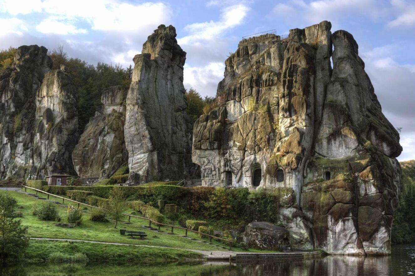 Externsteine: der mysteriöse Felsen. — Horn-Bad Meinberg
