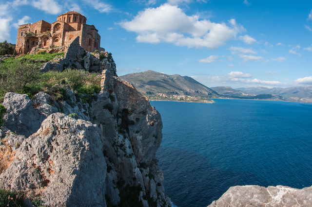 The Agia Sofia Church - Monemvasia | Secret World Trip Planner