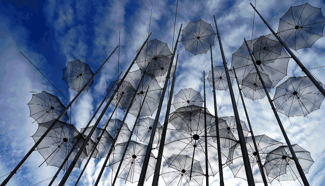 The Umbrellas: A Beacon of Art and Inspiration in Thessaloniki - Thessaloniki | Secret World Trip Planner