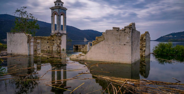 The Seasonal Submersion of St Nicholas Church in Alassa - Alassa | Secret World Trip Planner