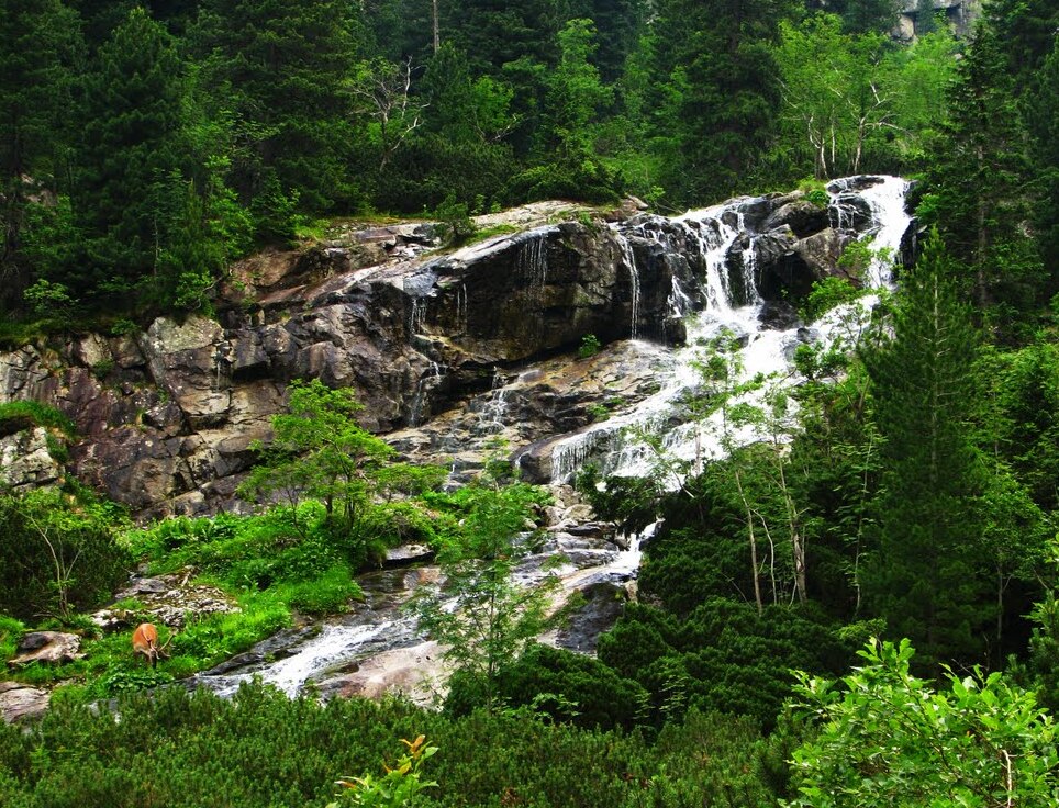 Czarnostawianska Siklawa waterfalls in Poland