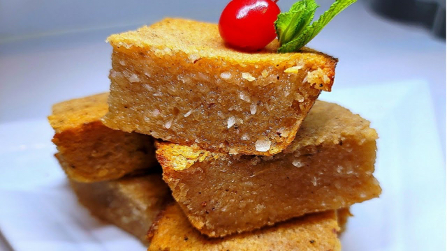 Cassava Pone Dessert