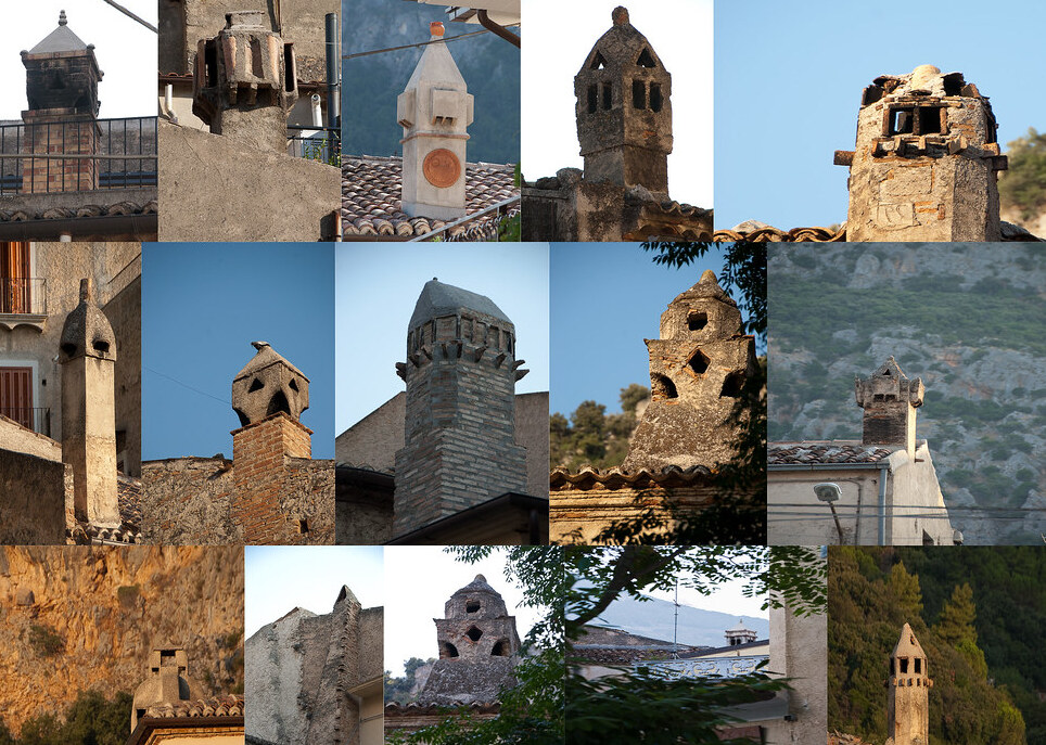Chimneys of Civita - Civita | Secret World Trip Planner