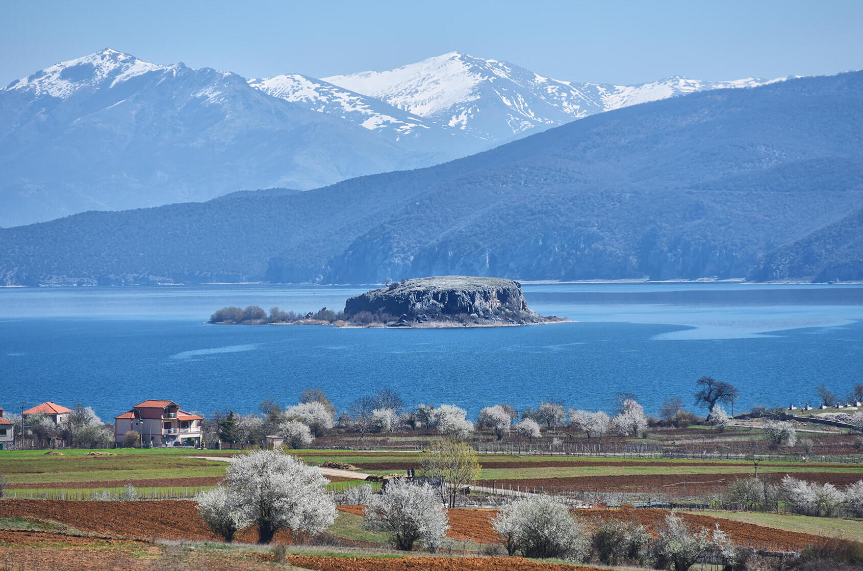 Prespa-Seen: Eines der wichtigsten Feuchtgebiete Europas