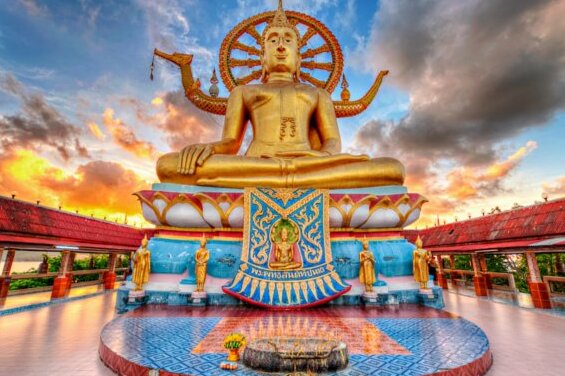 Big Buddha, ein Tempel in Kho Samui — Ko Samui District