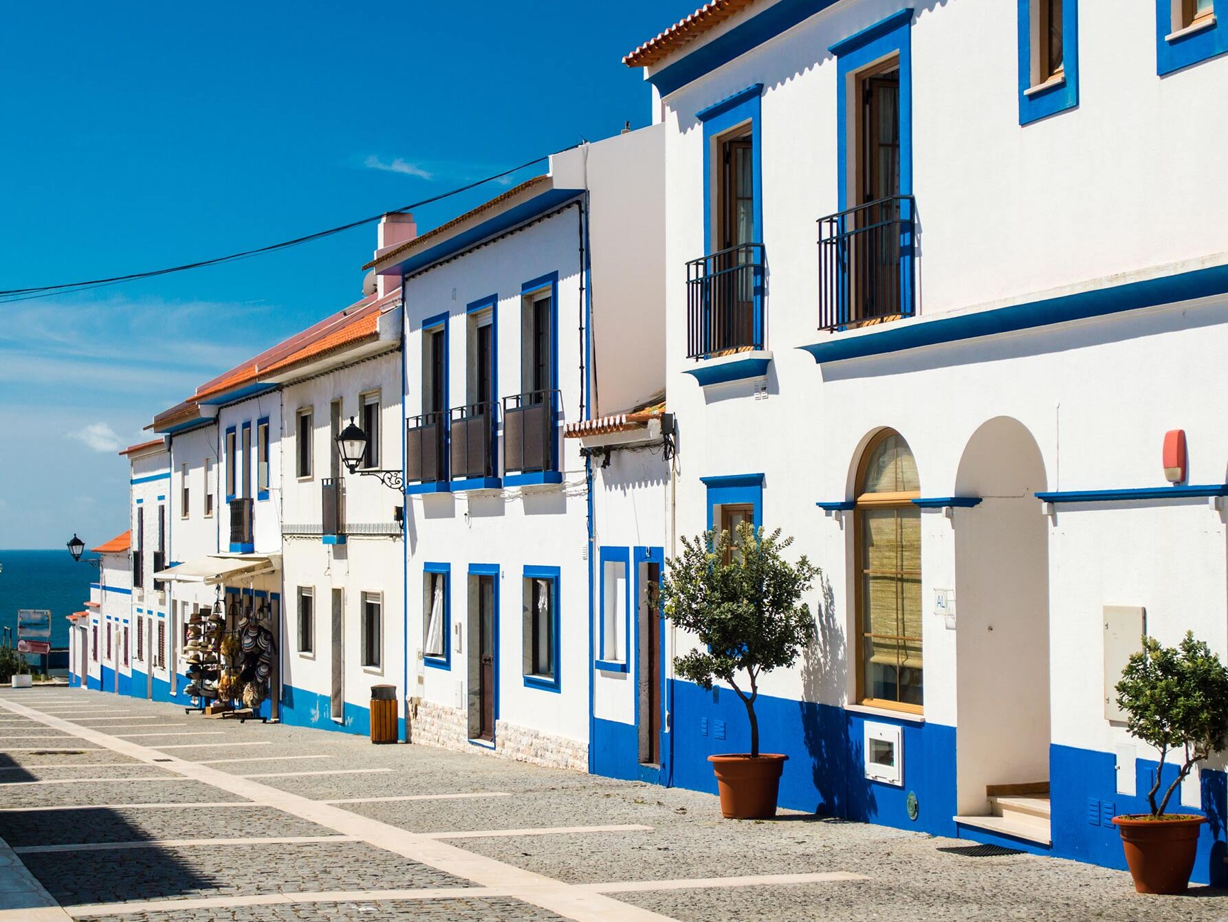 Porto Côvo , ein schönes Fischerdorf — Porto Covo