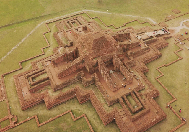 Paharpur - Largest Buddhist Seat of learning - Paharpoor Museum Building | Secret World Trip Planner