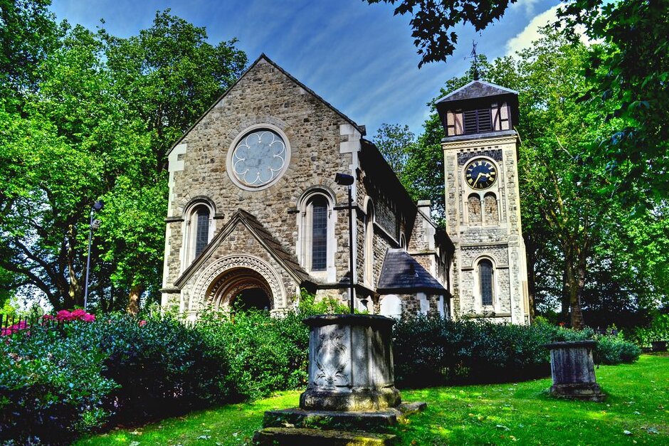 London | Alte Kirche St. Pancras — Pancras Rd
