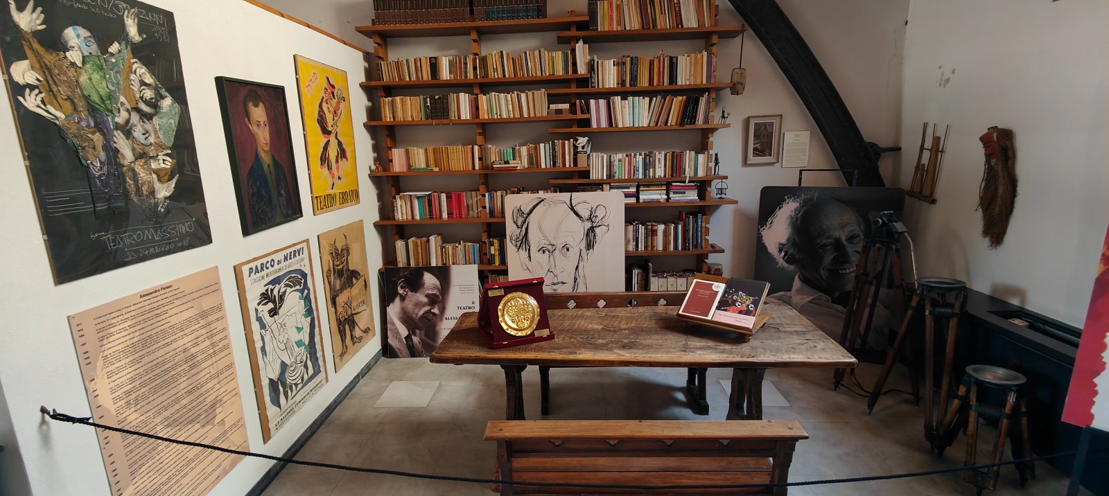 Civic Museum Actor's Library - Genova | Secret World Trip Planner