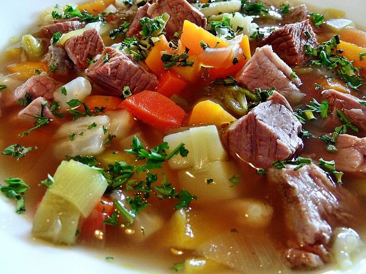 Eintopf - Ein traditioneller deutscher Eintopf — Kassel