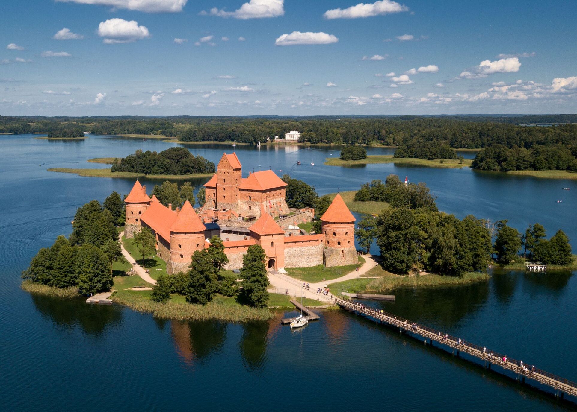 Schloss der Insel Trakai — Trakai
