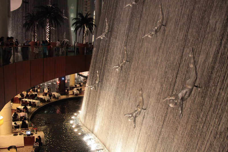 מפל קניון דובאי - Dubai | Secret World Trip Planner