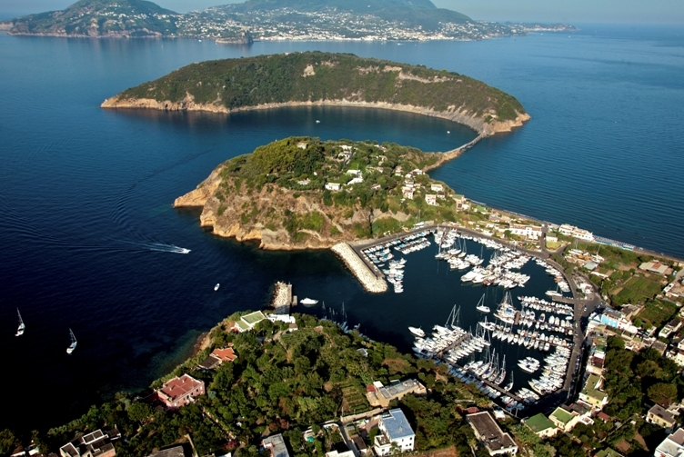The island of Vivara — Procida