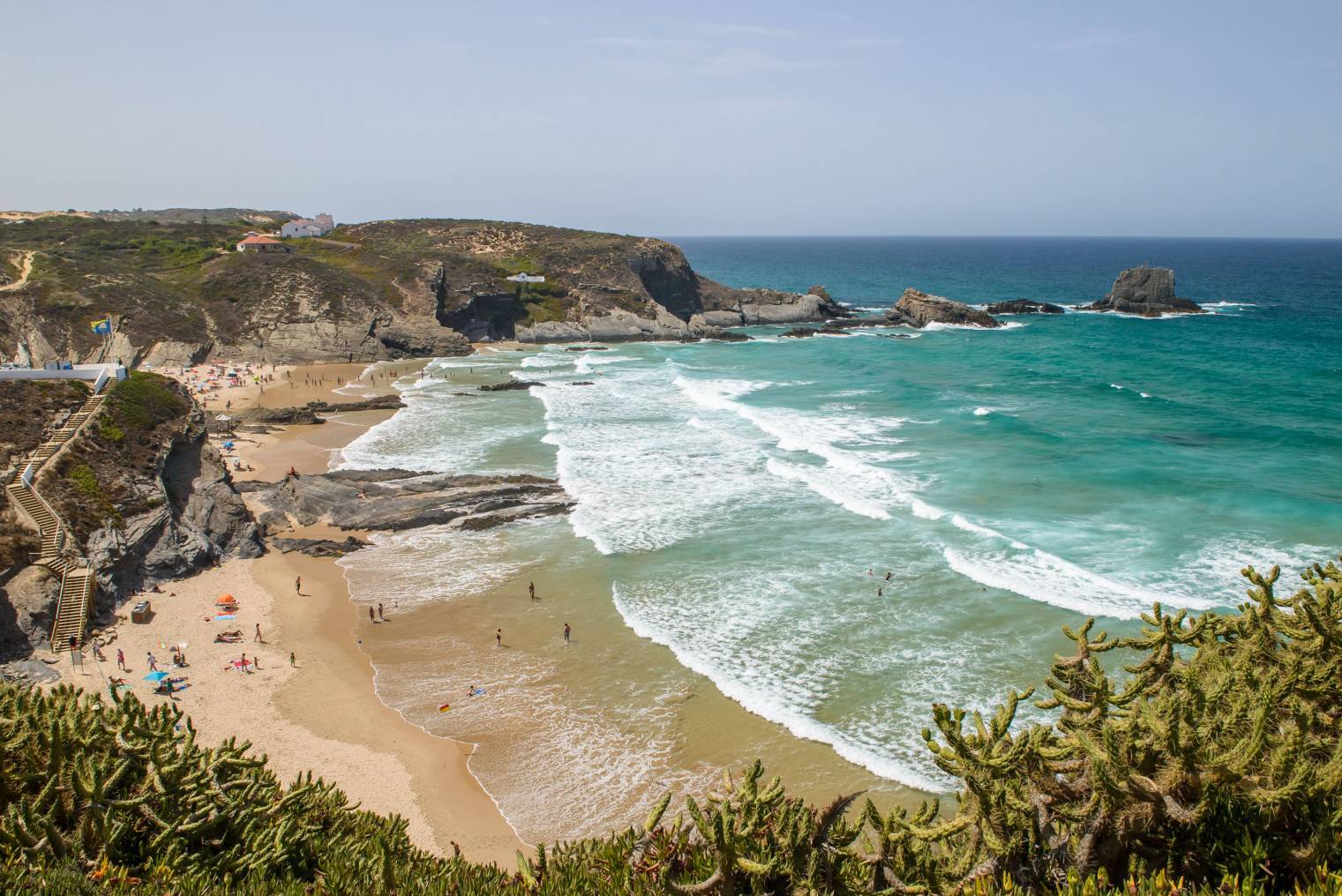 Zambujeira do Mar and its beautiful beach — Zambujeira do Mar