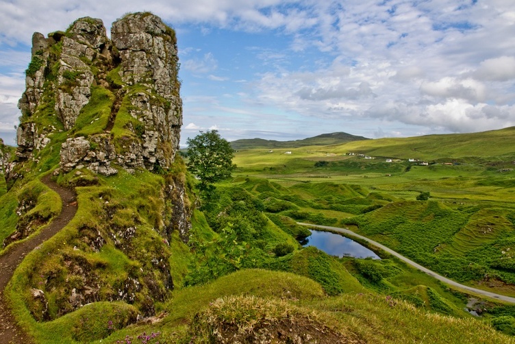 Die Fee Glen auf der Isle of Skye — Glenbrittle