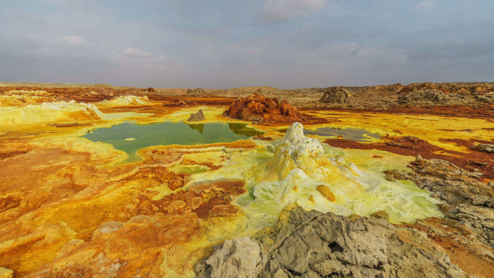 Dallol ist ein Schlackenkegel-Vulkan in Äthiopien - Dallol | Secret World Trip Planner