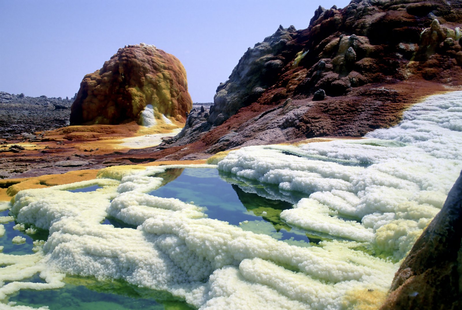 Dallol ist ein Schlackenkegel-Vulkan in Äthiopien - Dallol | Secret World Trip Planner