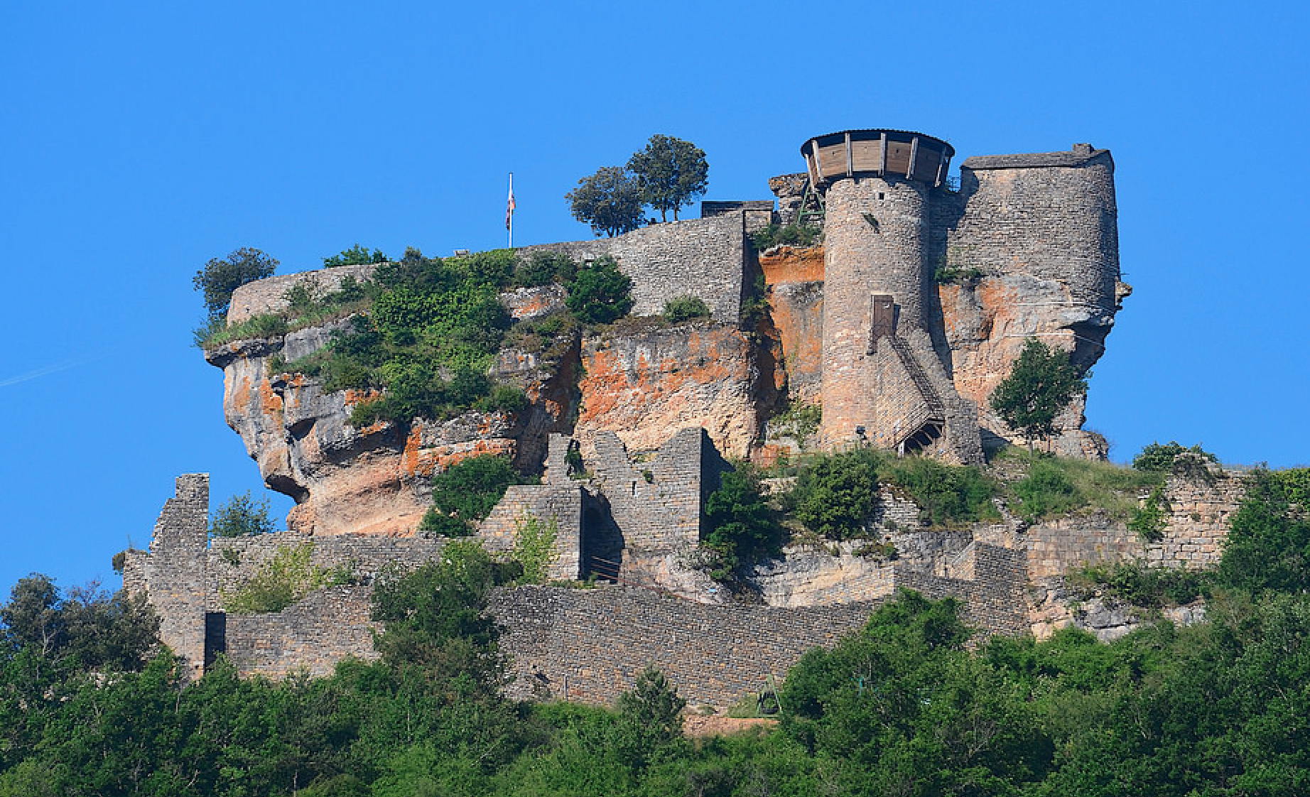 The Château de Peyrelade — Rivière-sur-Tarn
