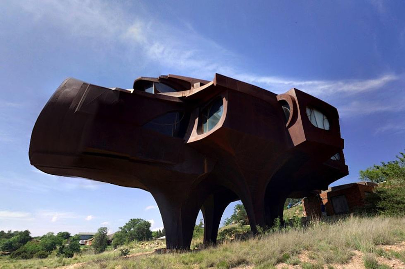 La casa d'acciaio in Texas — Ransom Canyon
