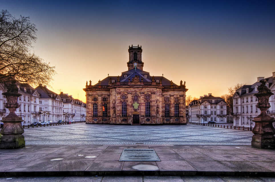 Saarbrücken : Der Ludwigsplatz ist ein fantastischer Barockplatz — Saarbrücken