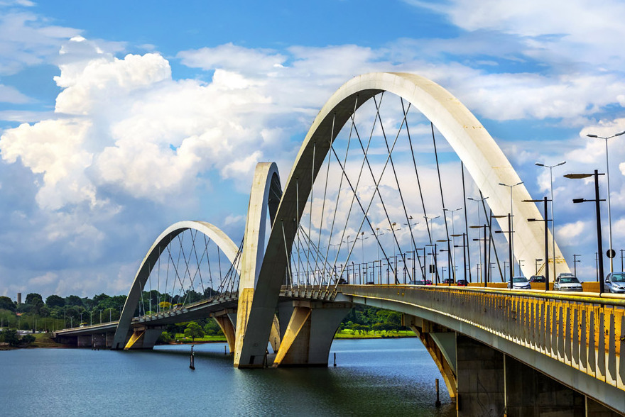 Brasilien | Juscelino-Kubitschek-Brücke — Pte. Juscelino Kubitschek - Brasília