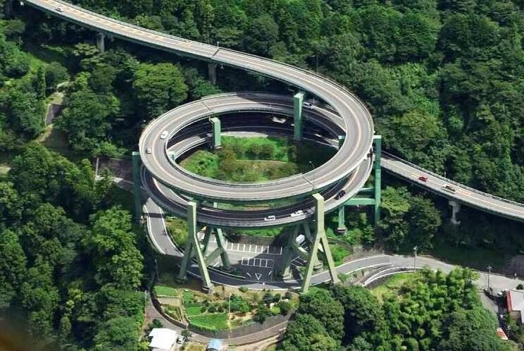Japan | Kawazu-Nanadaru Loop Bridge — Kamo District