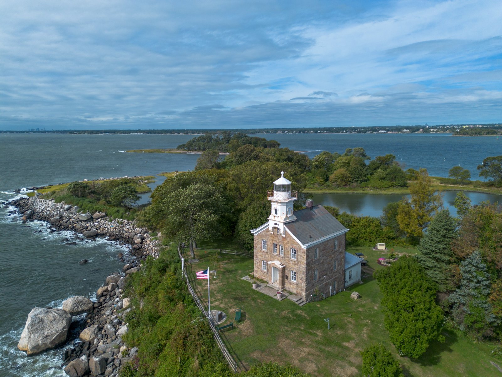 Großer Captain-Island-Leuchtturm - Greenwich | Secret World Trip Planner