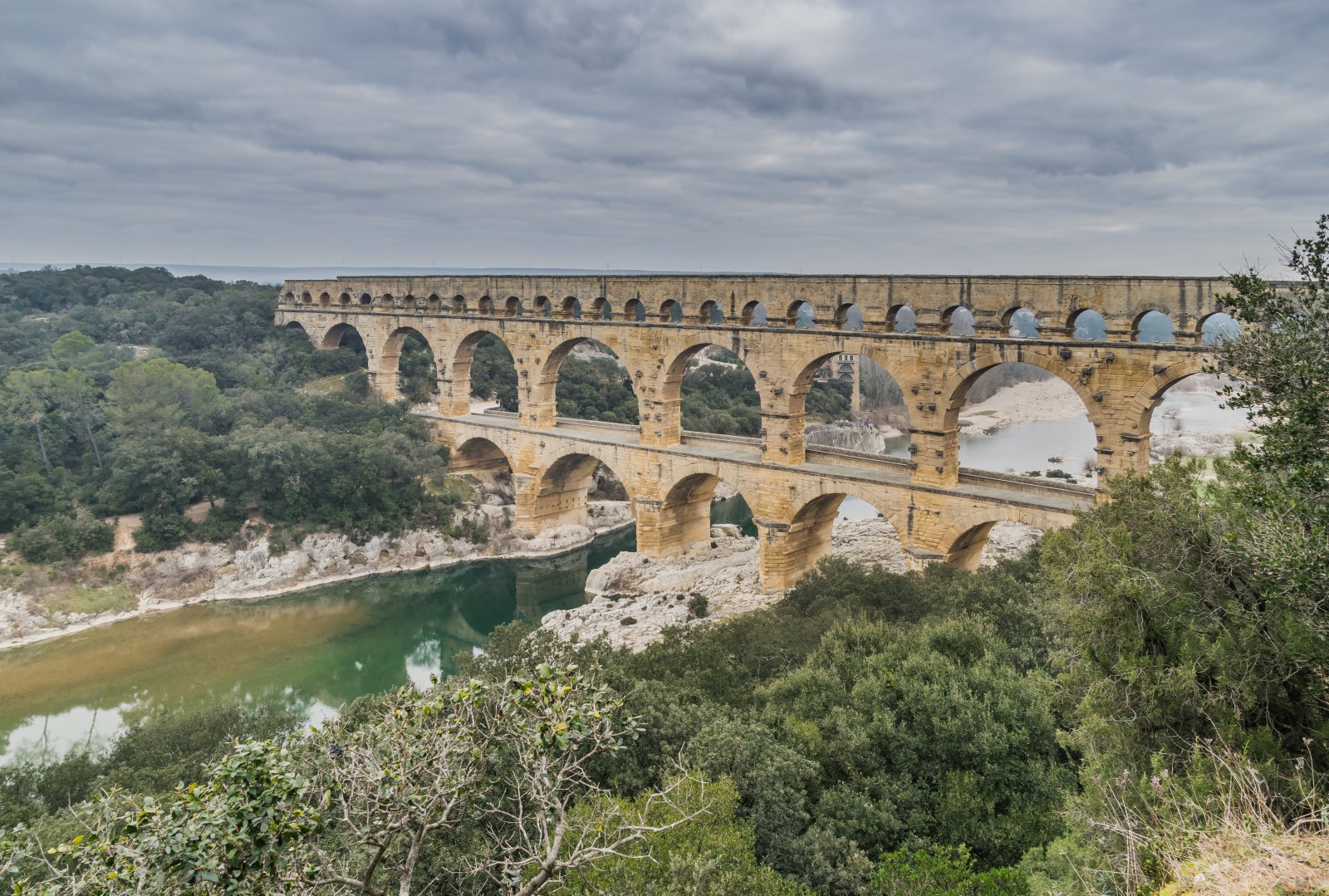The Pont du Gard is an ancient Roman aqueduct bridge - Vers-Pont-du-Gard | Secret World Trip Planner