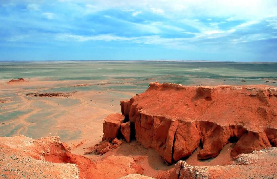 Bajansäge (Flammende Klippen) - Mongolei — Bajanzag